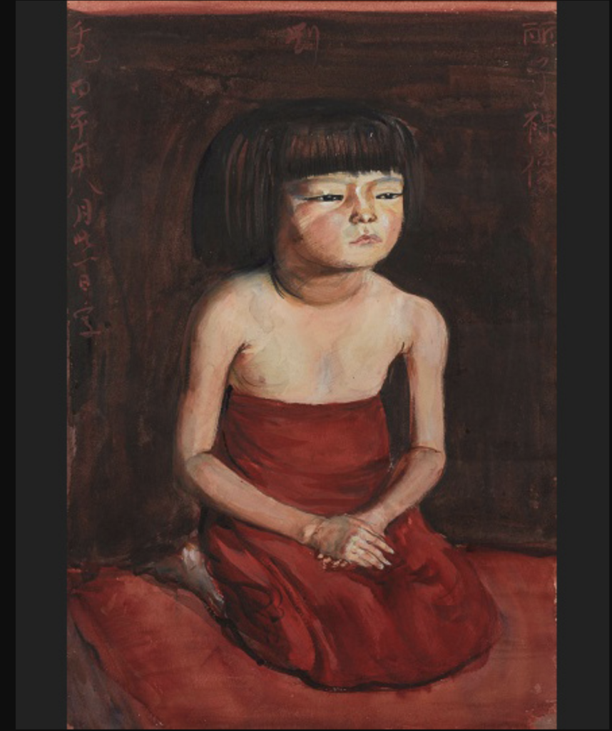 岸田劉生 麗子裸像