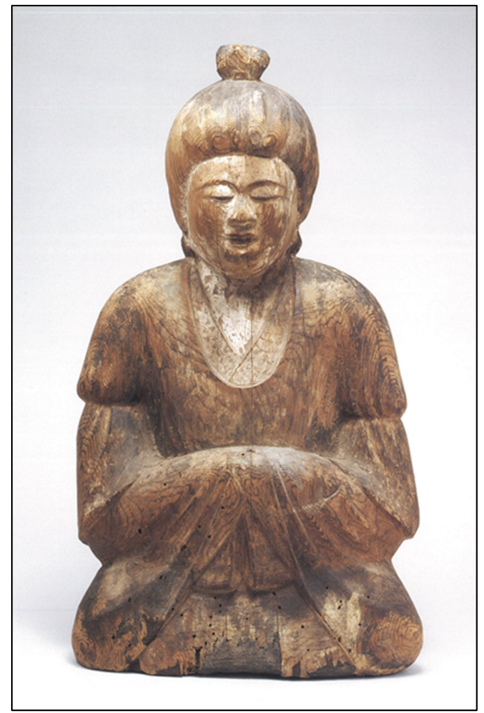 不詳 重要文化財《木造女神坐像》