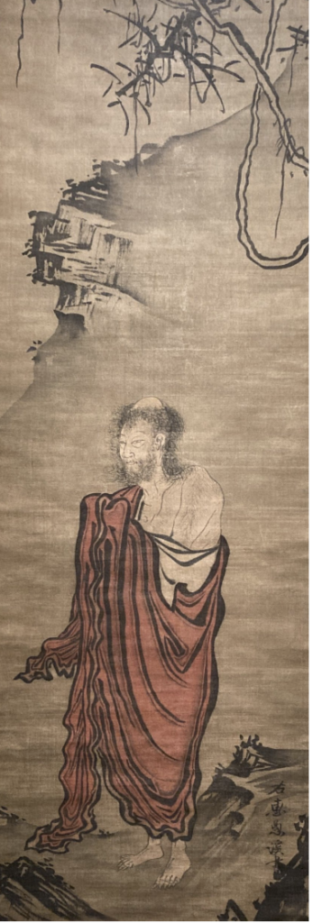 愚渓（筆） 《絹本著色出山釈迦図》